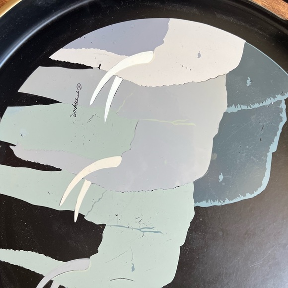 Vintage Japanese Lacquereware Tray - Picture 3 of 4